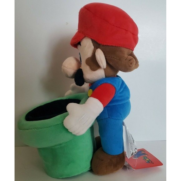 Super Mario Warp Pipe 9" Plush Toy NWT - Picture 2 of 5
